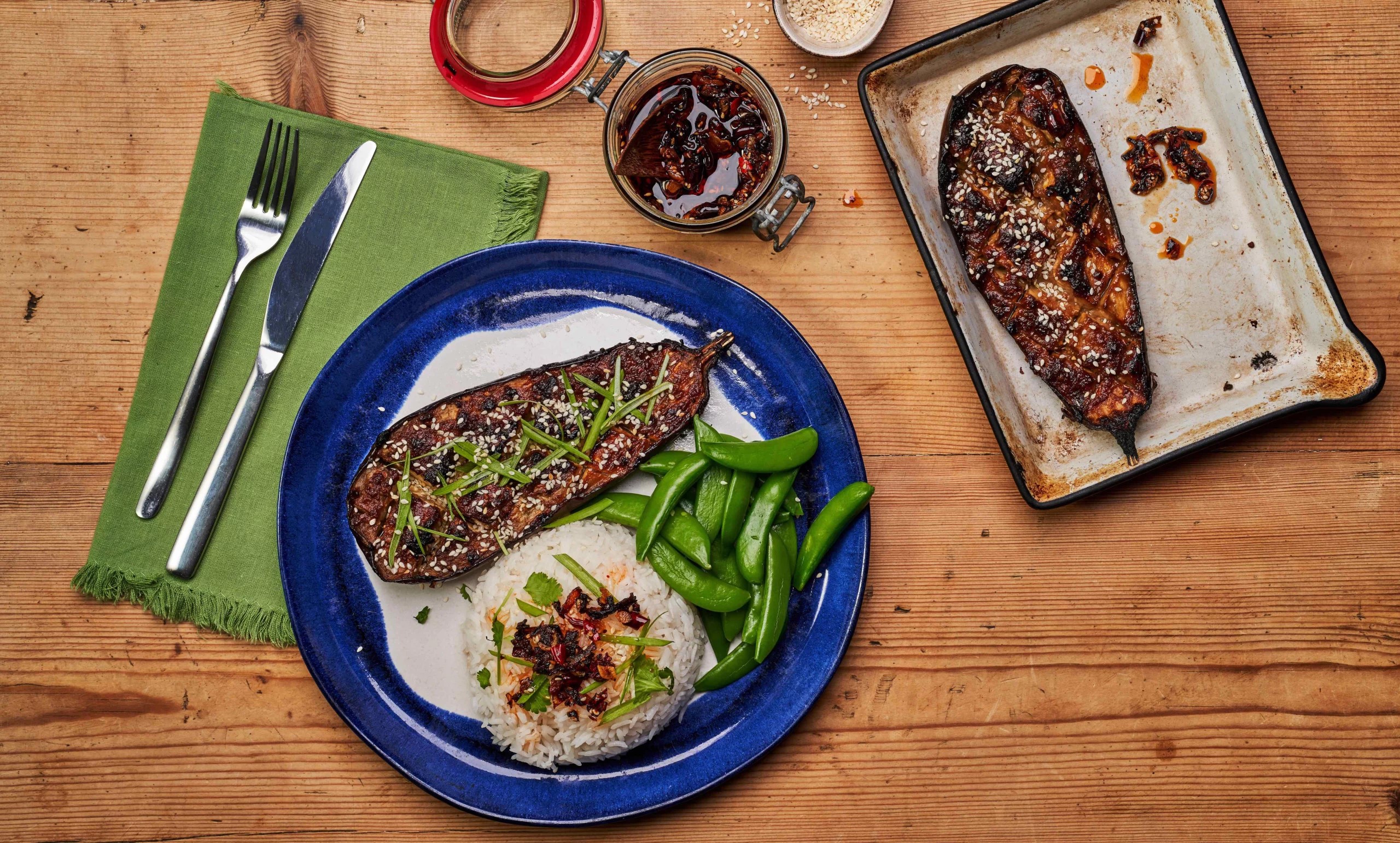 Roasted Miso Aubergine | Tilda