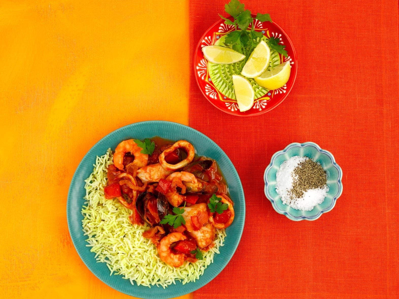 Fish & seafood tagine recipe | Tilda