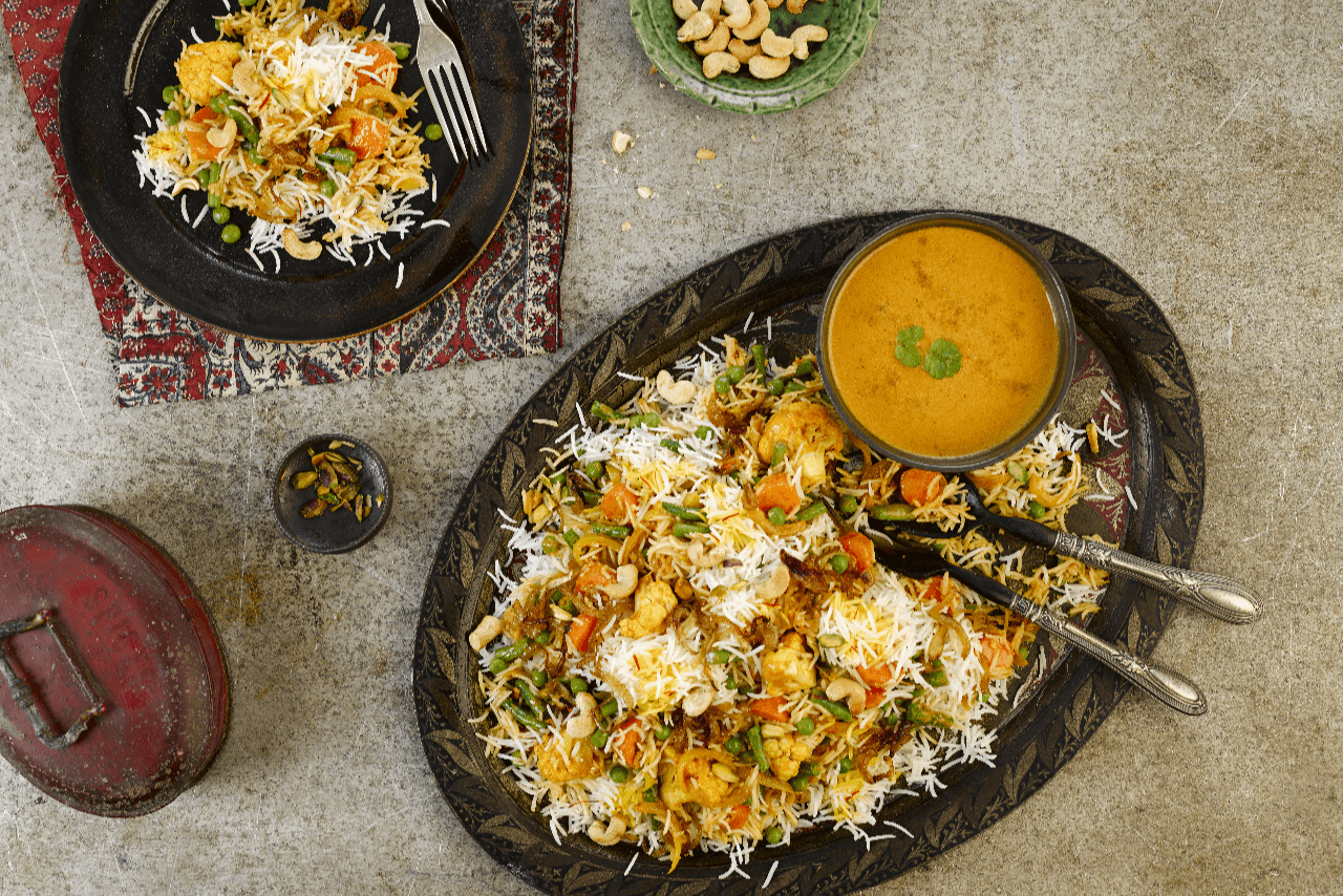 Vegetable Biryani Recipe | Tilda