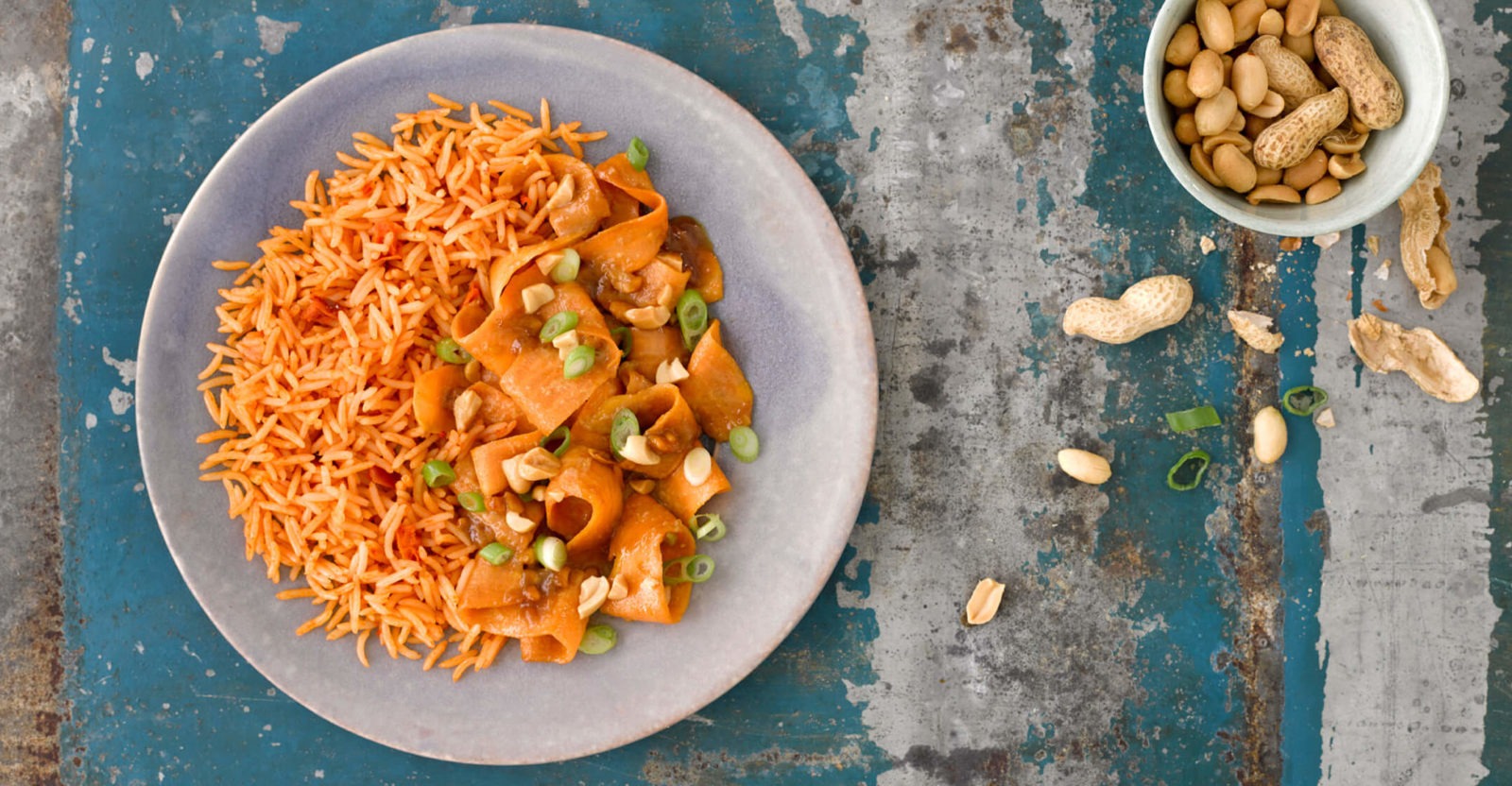 Sweet potato satay recipe | Tilda