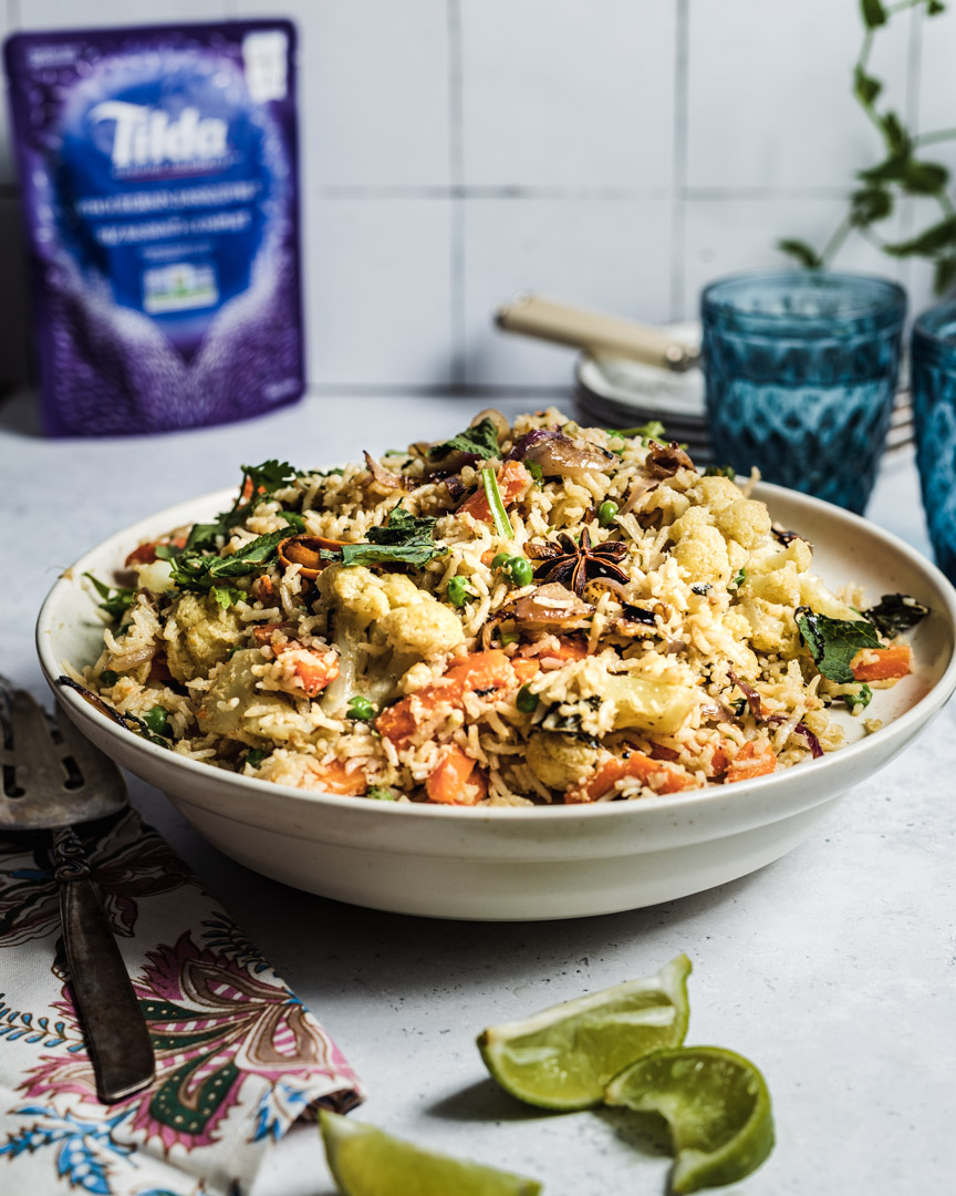 South Indian Coconut Pulao | Tilda