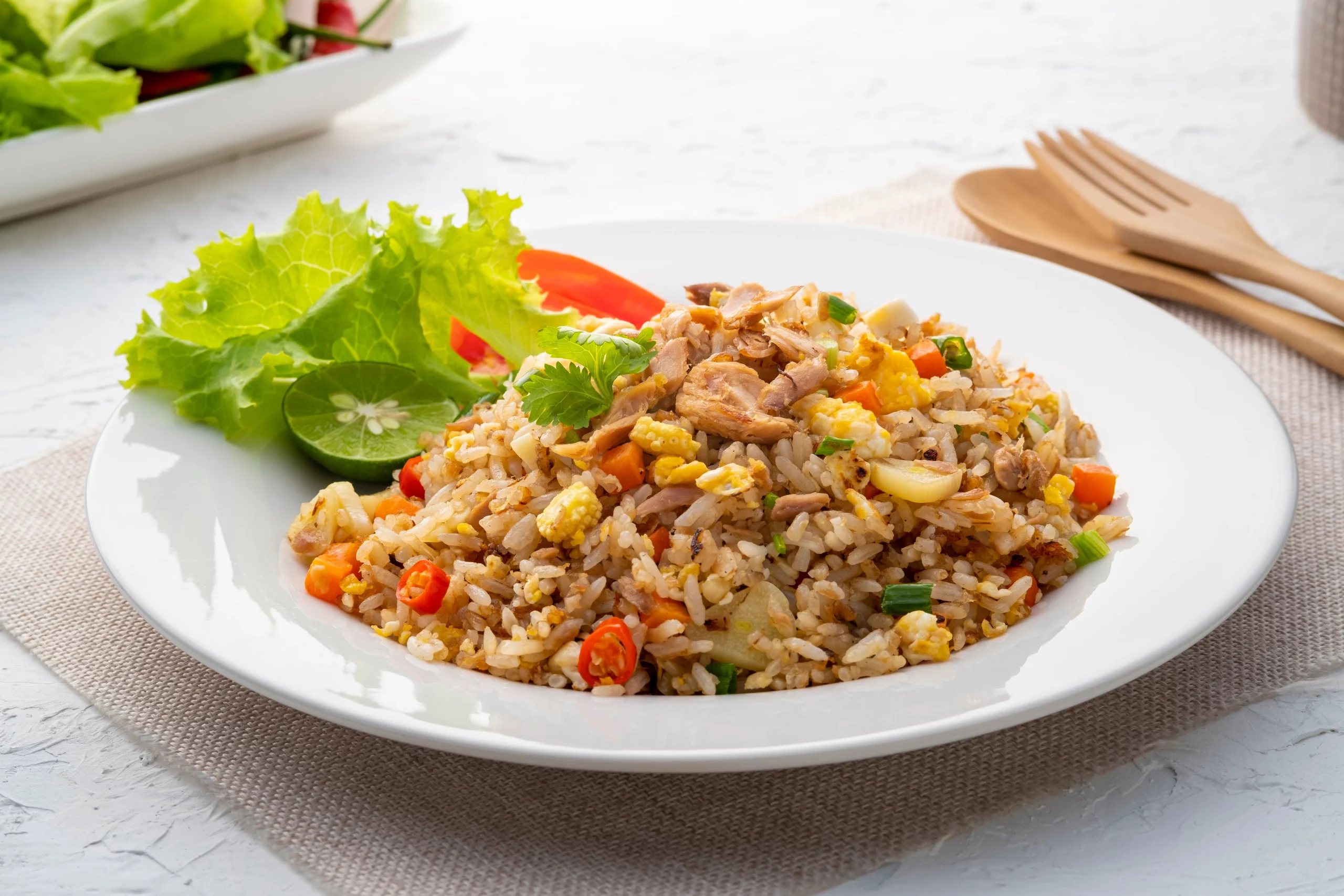 Indonesian Tuna Fried Rice Recipe | Tilda