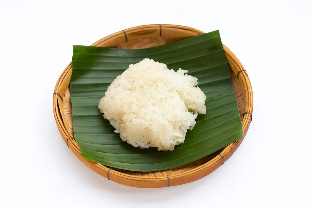 steamed rice