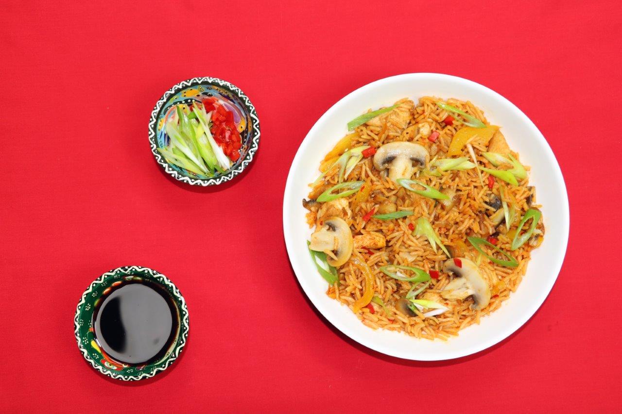 Chicken and Mushroom Firecracker Stir Fry Recipe | Tilda