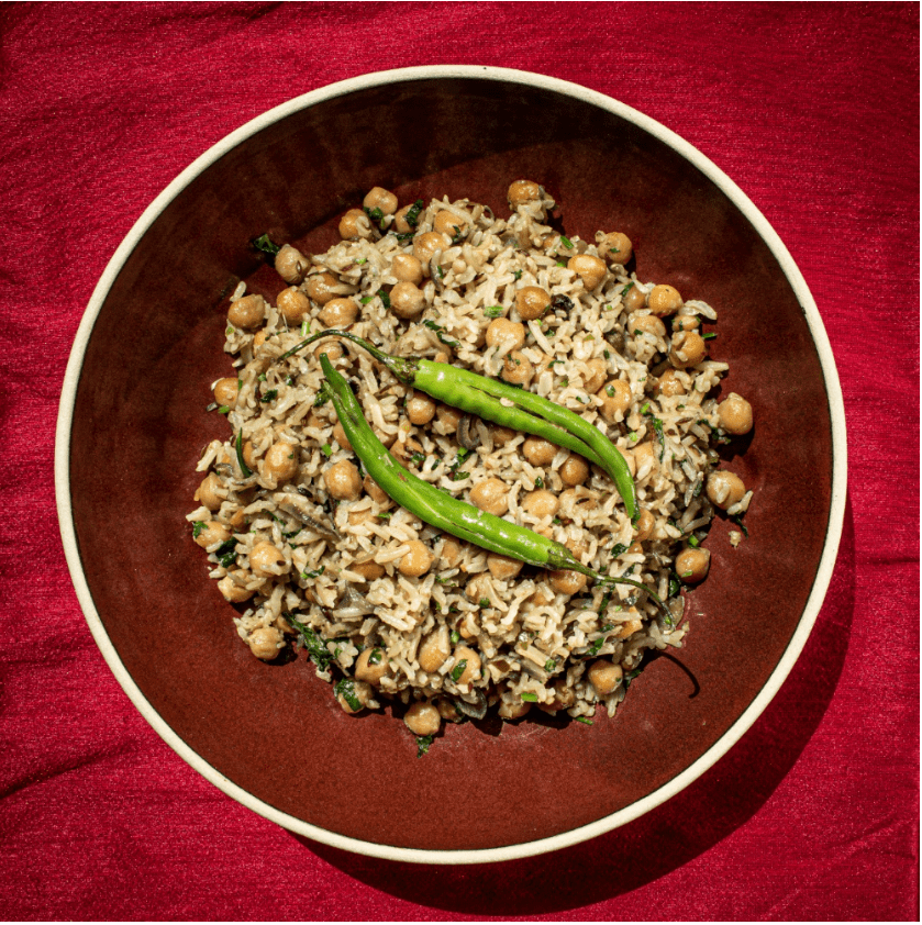 Chickpea Pulao Recipe | Tilda