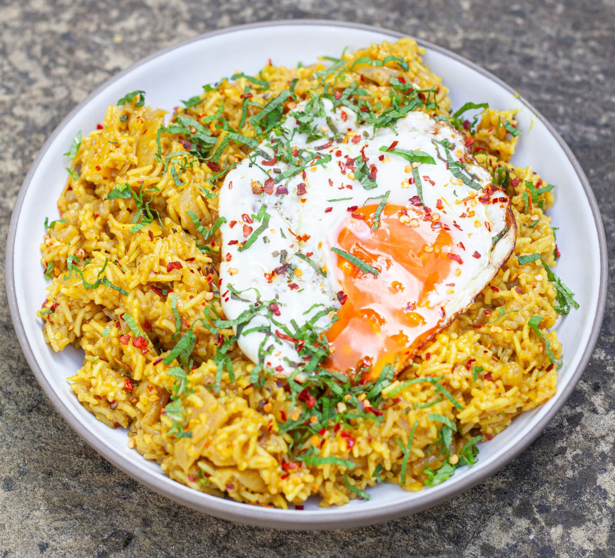 Butter Curried Rice Egg | Tilda