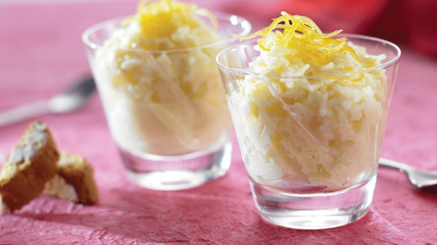 Lemon & Cardamom Rice Pudding