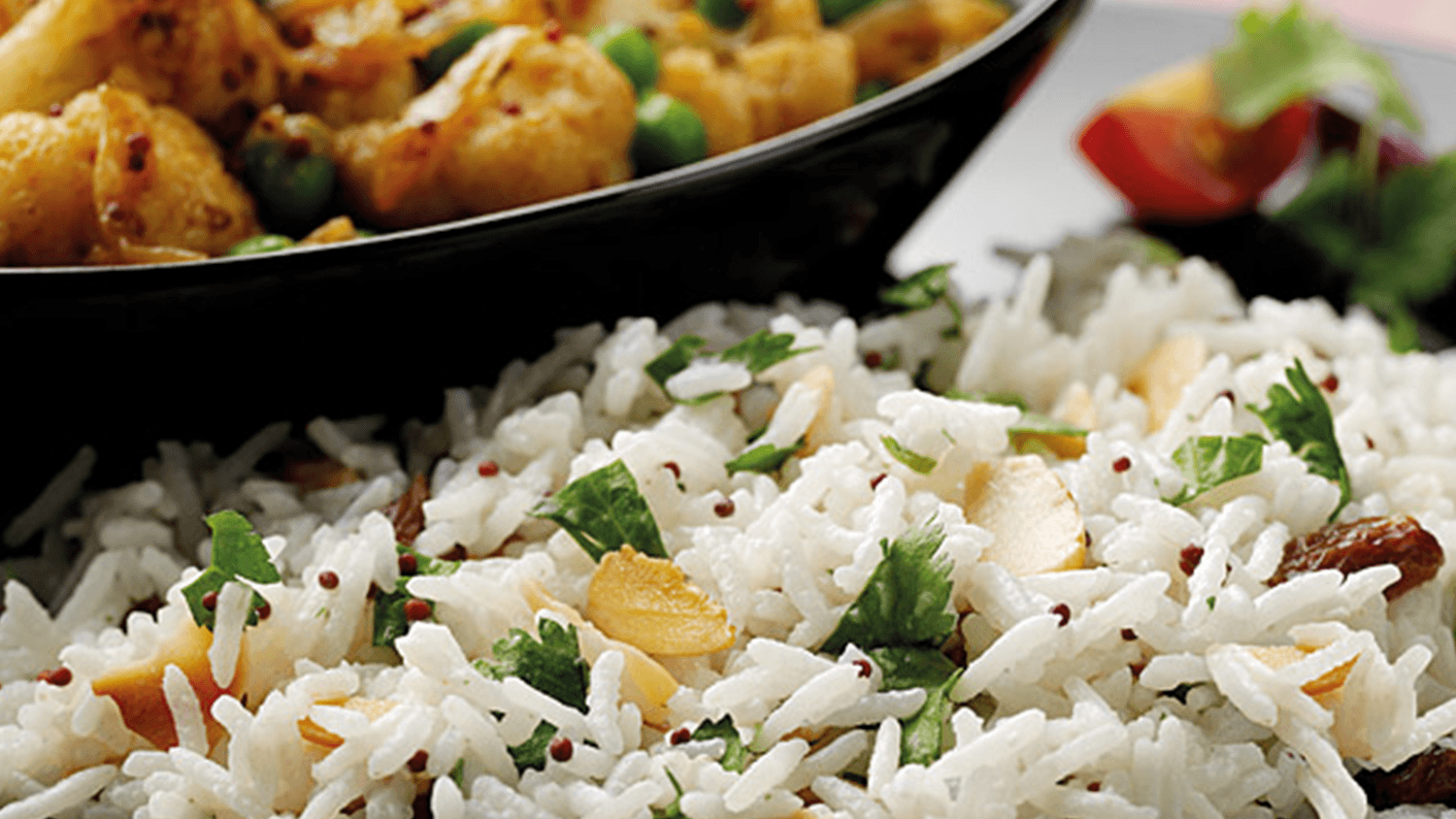 Spicy Cauliflower with Coconut Rice