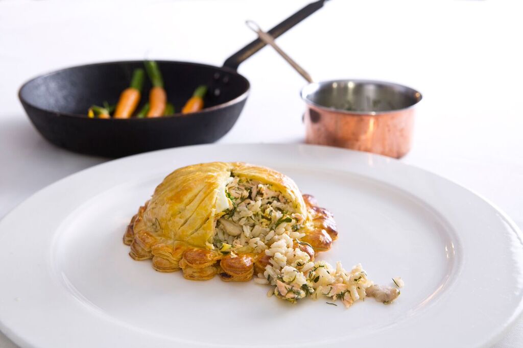 Pastel de salmón