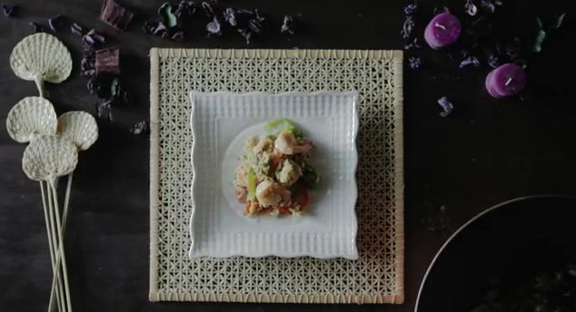 Arroz Thai Jazmín frito con pollo `Khao pat´
