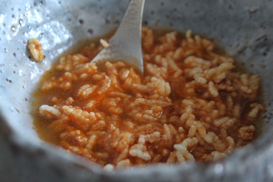 Crispies con marisco