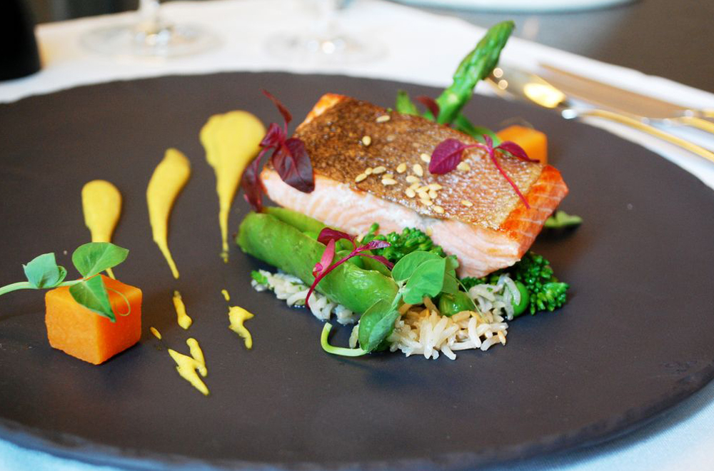 Wholegrain Basmati Super Food Salad with Sea Trout