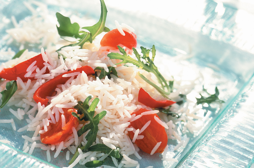 Basmati with Rocket & Sun Blush Tomatoes