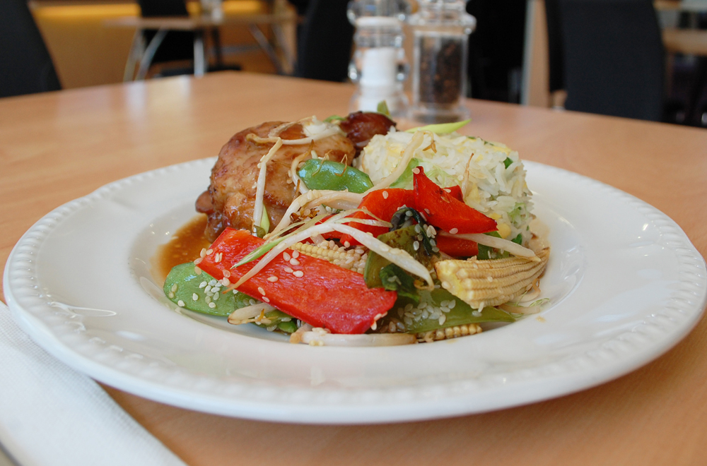 Teriyaki Chicken with Savoury Egg Basmati Rice
