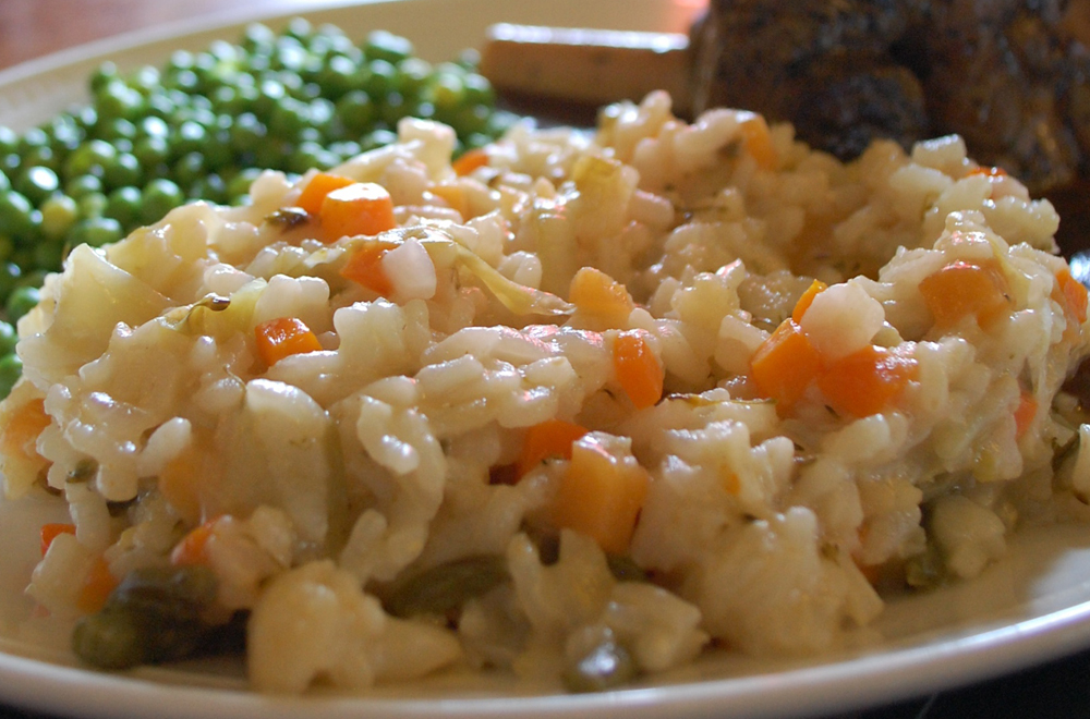Seasonal Vegetable Risotto with Tilda Arborio Rice