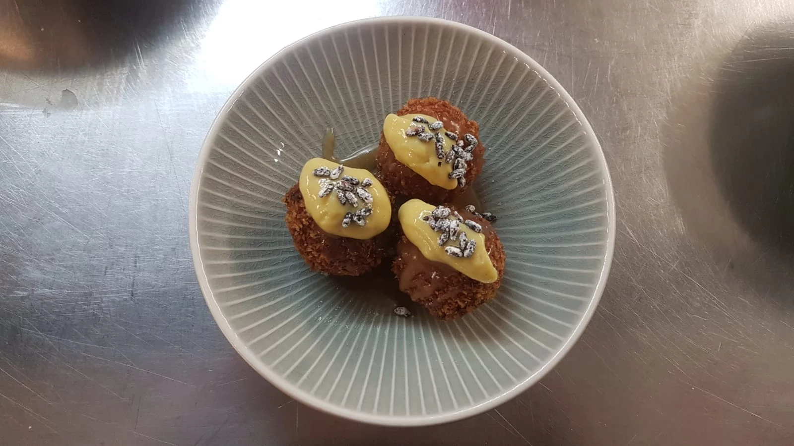 Coconut Rice Pudding Arancini