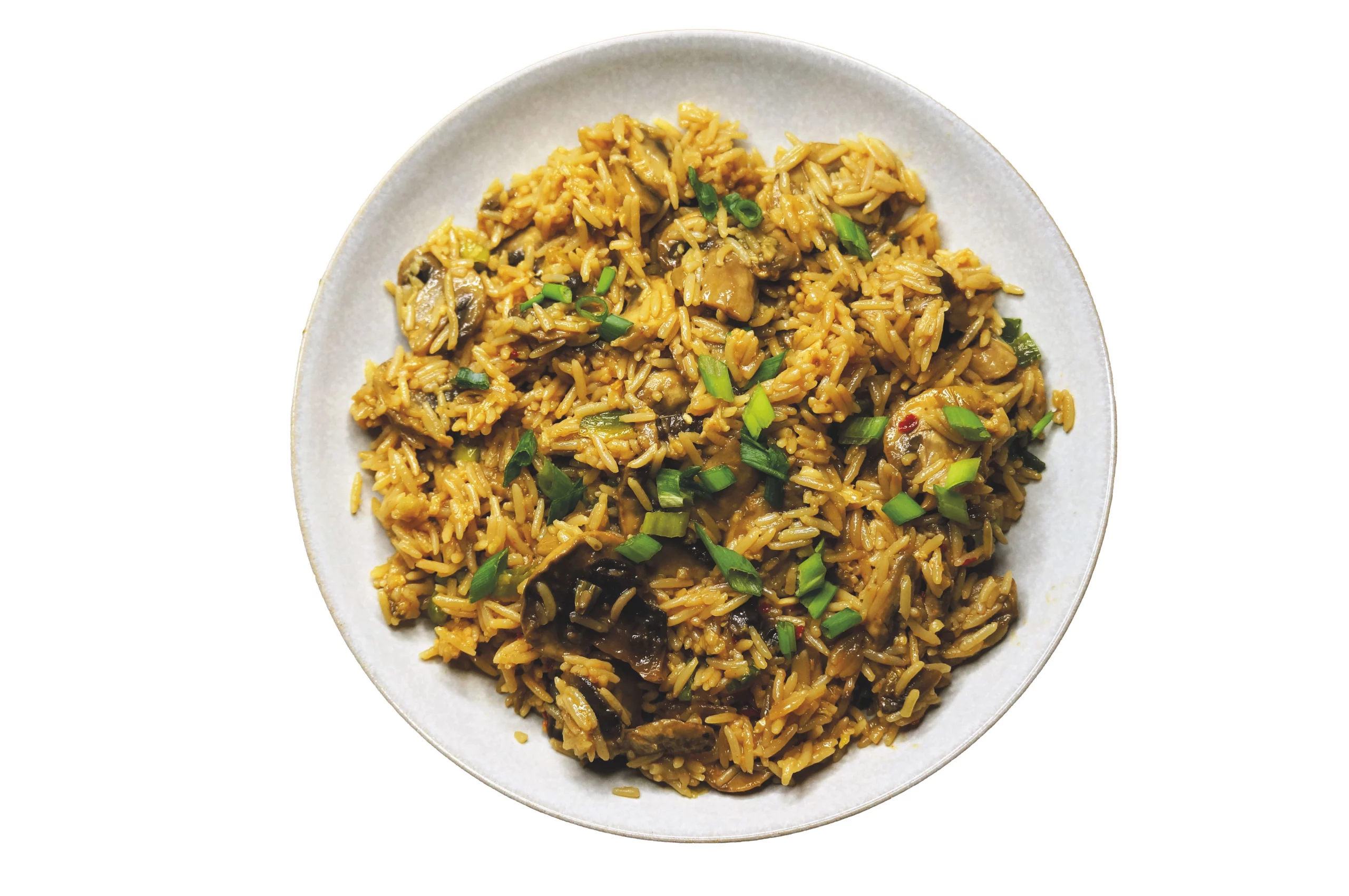 Garlic & Shiitake mushroom rice