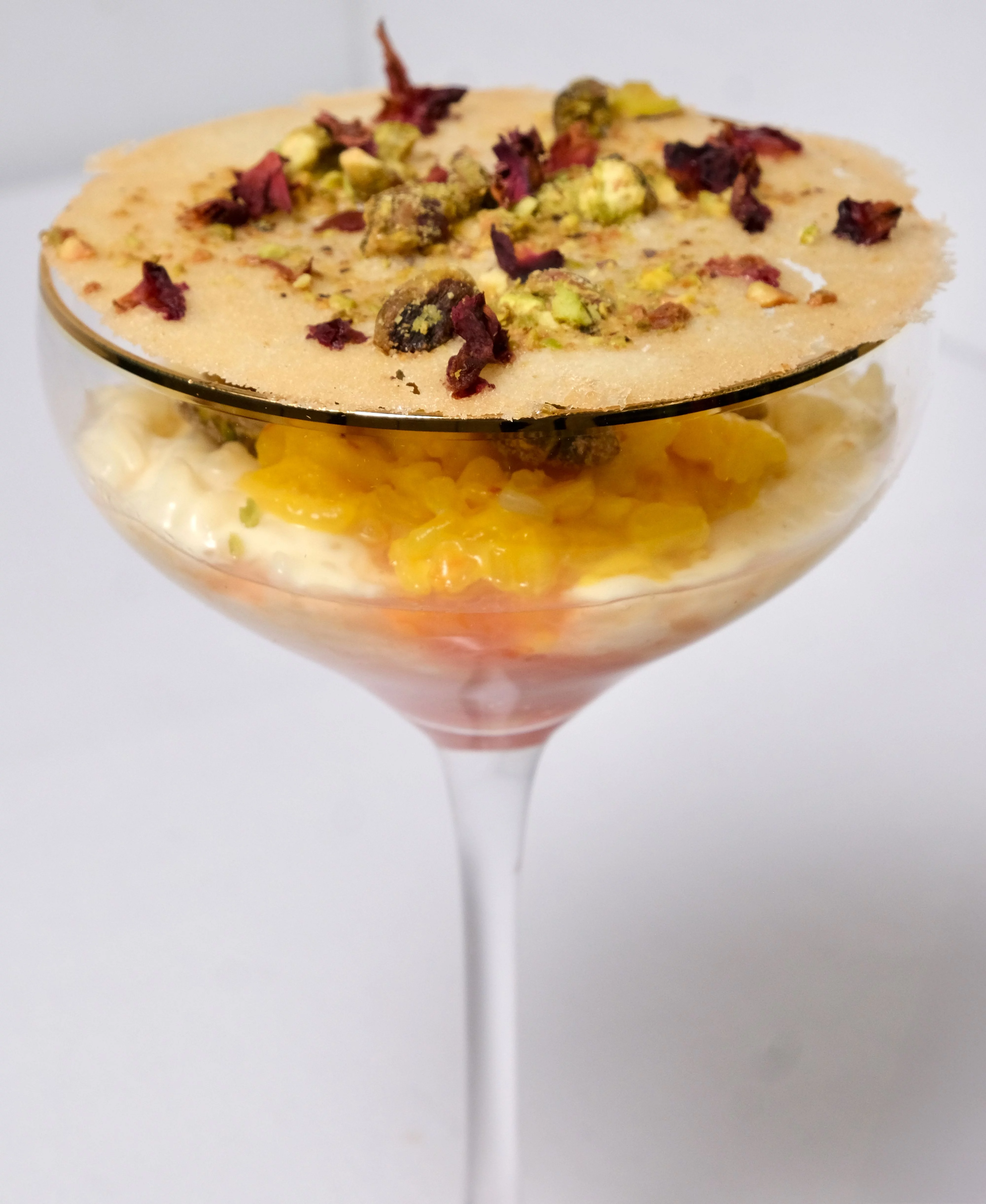 Zerda Wa Haleeb Layered Rice Pudding