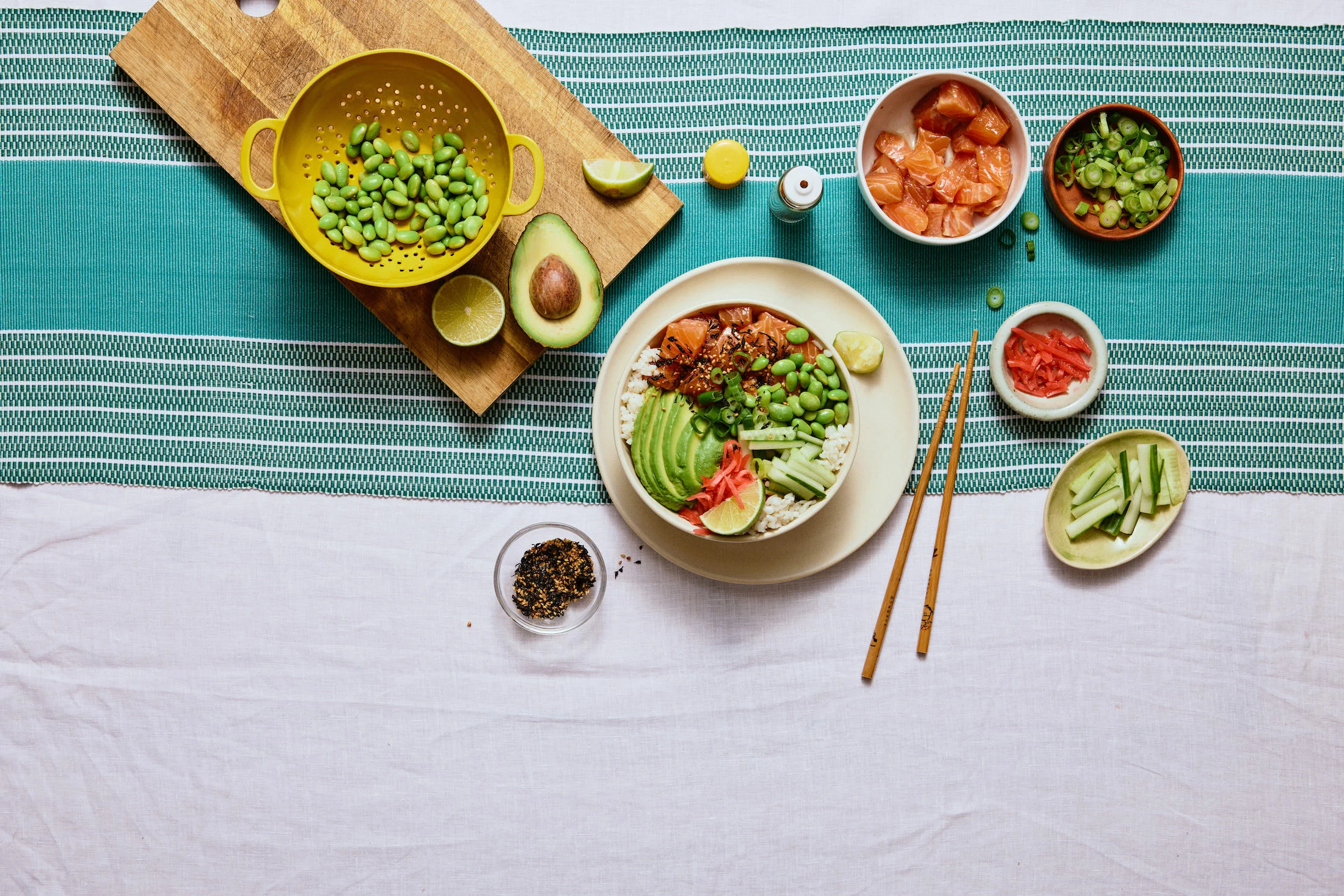Teriyaki Poke Bowl