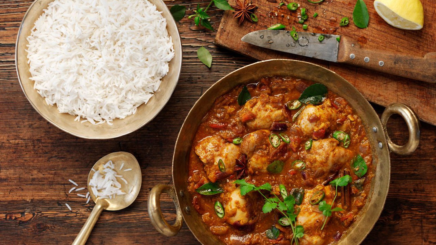 Poulet au curry parfait