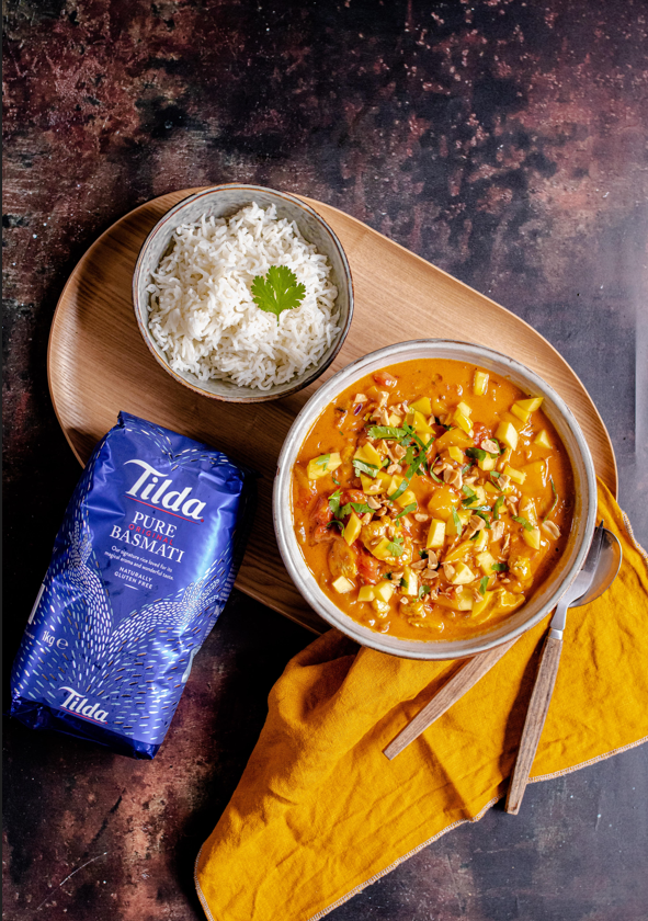 CURRY DE POULET À LA MANGUE