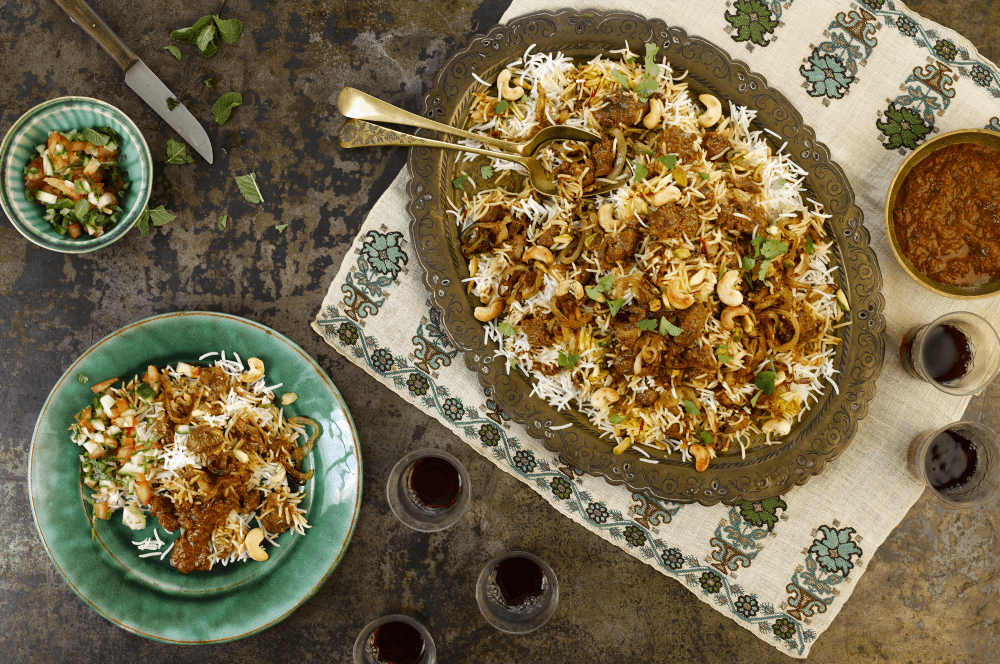 Biryani d’agneau d’Hyderabad