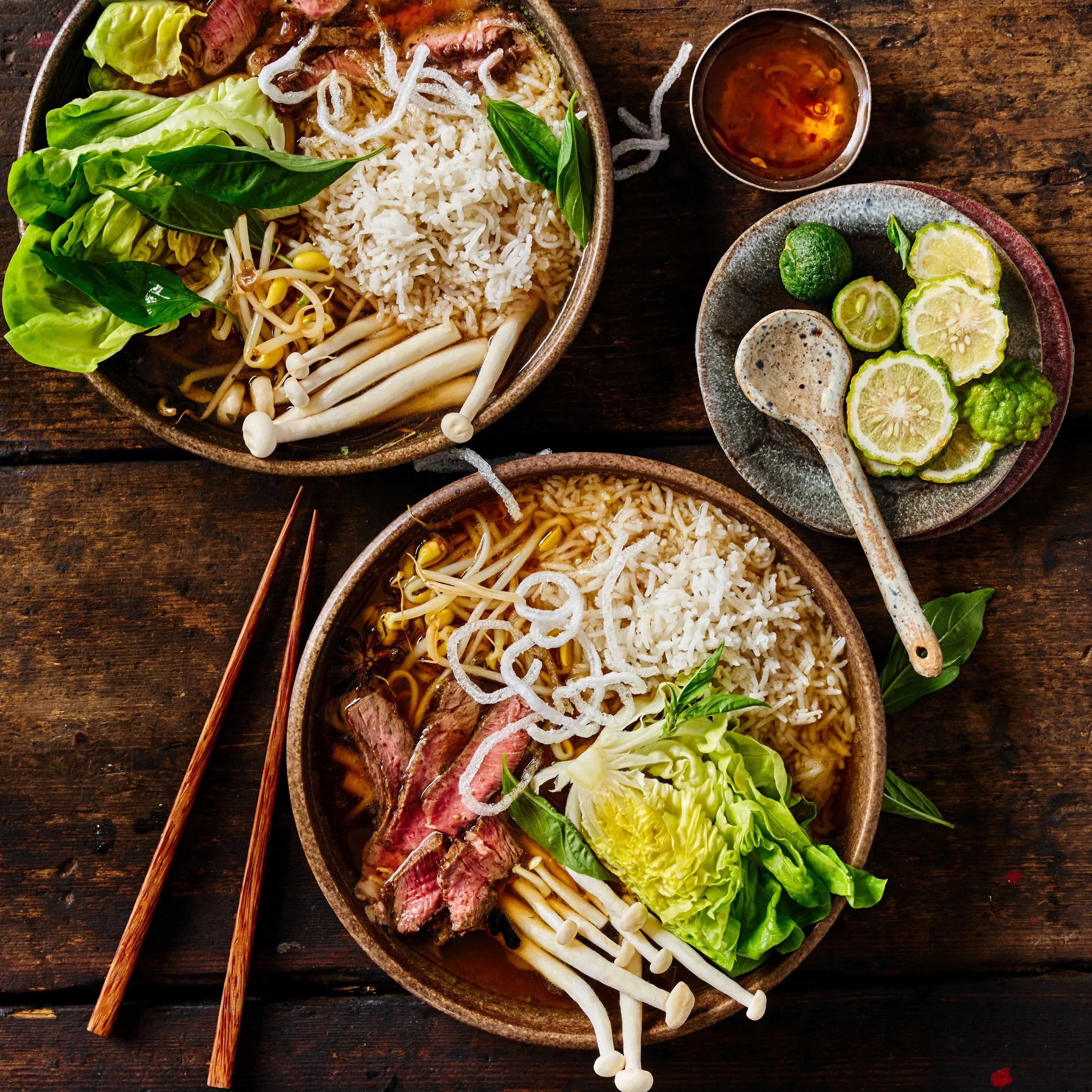 Pho met BBQ lam