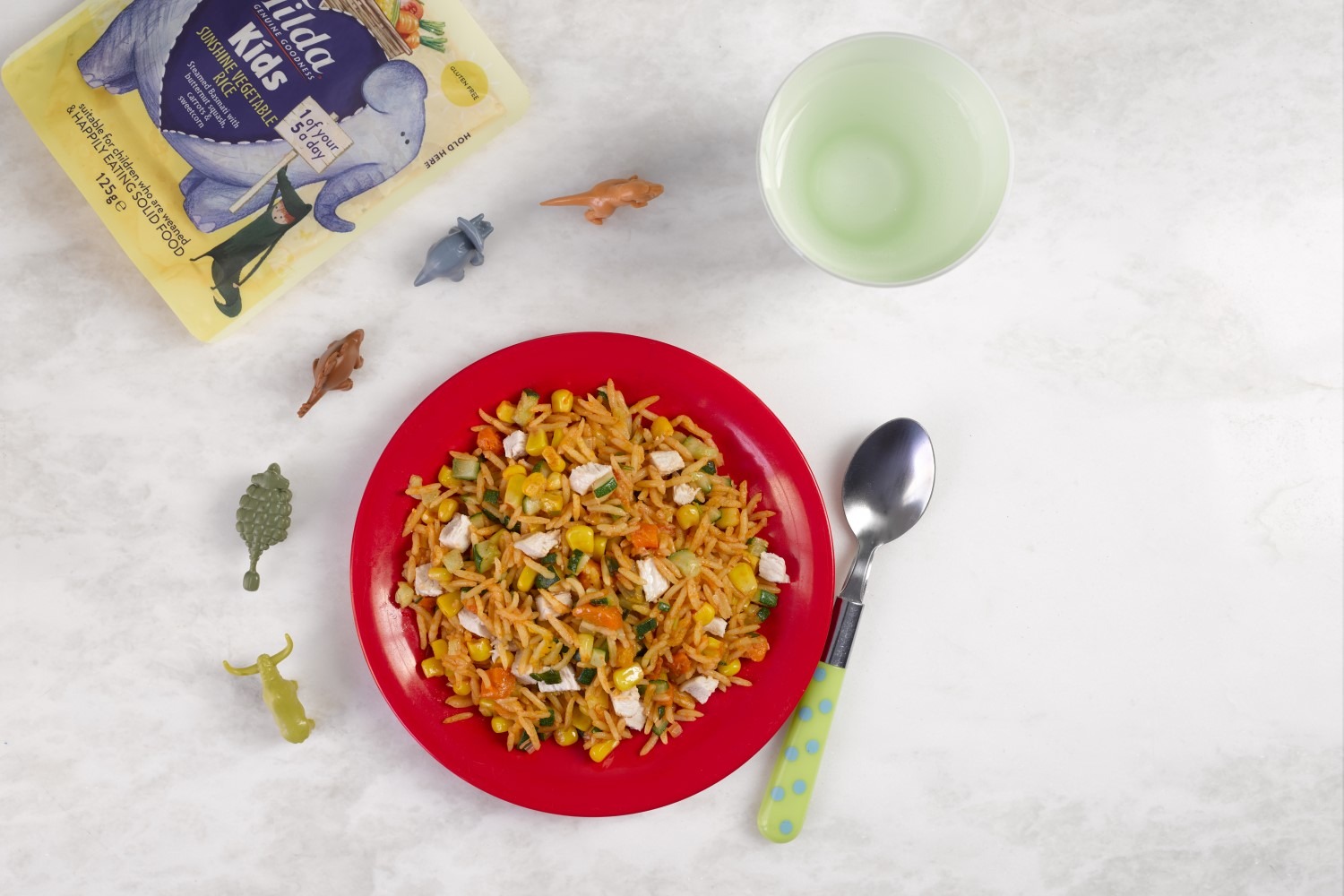 Kids Chicken & Courgette stir-fry