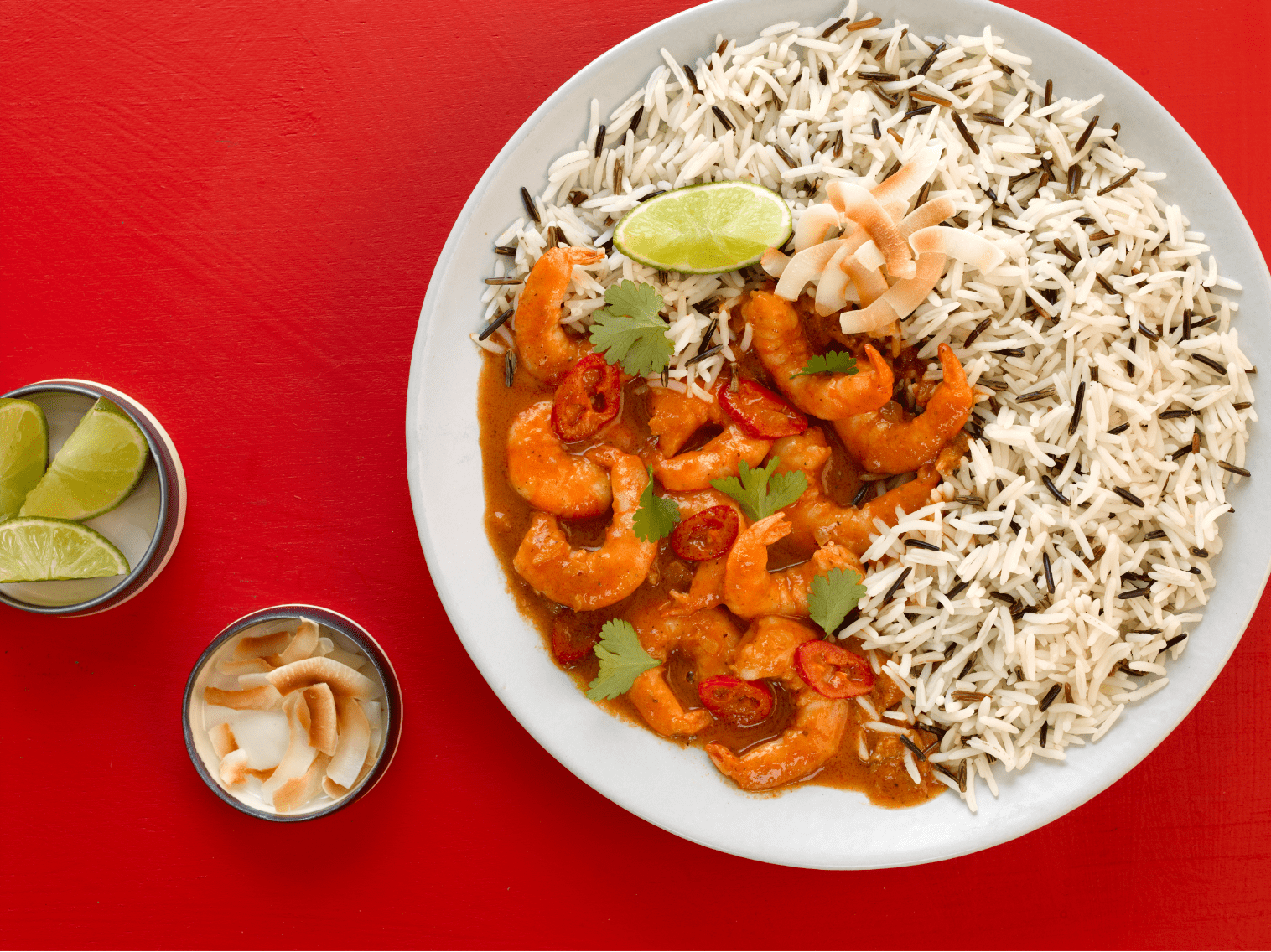 Prawn and coconut curry