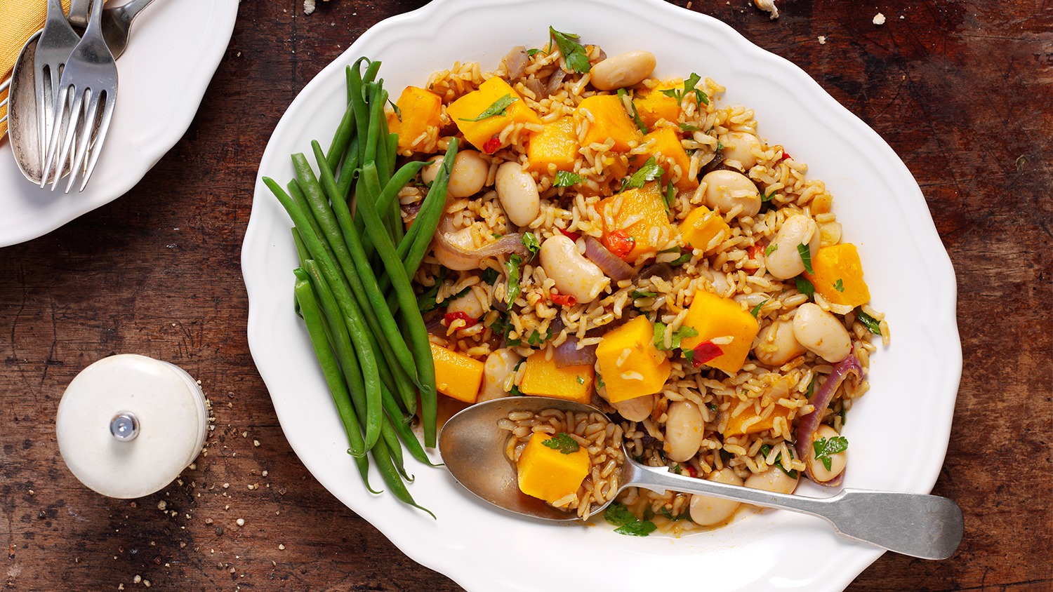 Butternut Squash & Bean Cassoulet