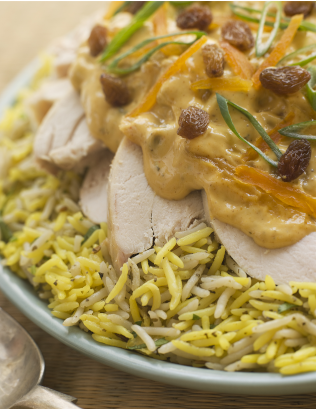 Coronation Chicken & Rice Salad Recipe | Tilda