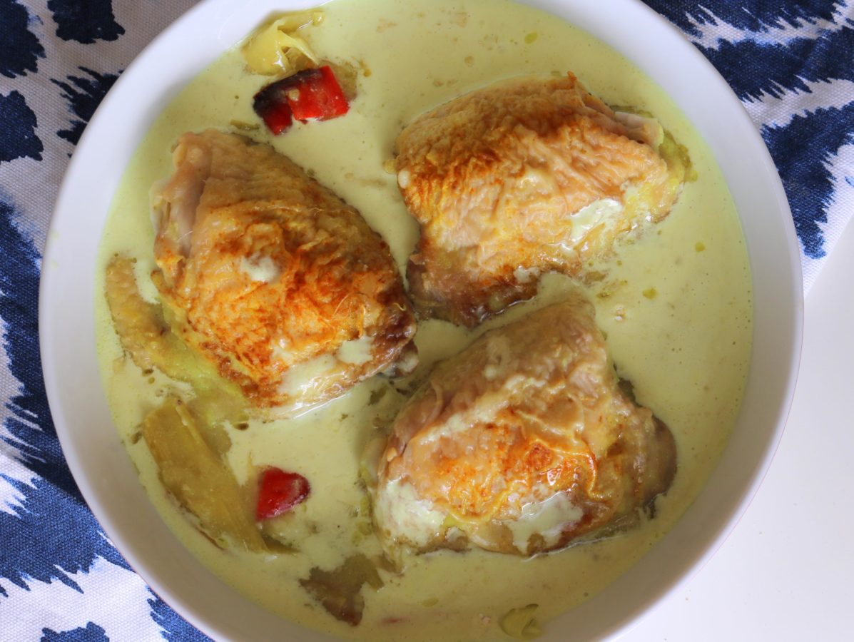 Leek & Turmeric Chicken Bake