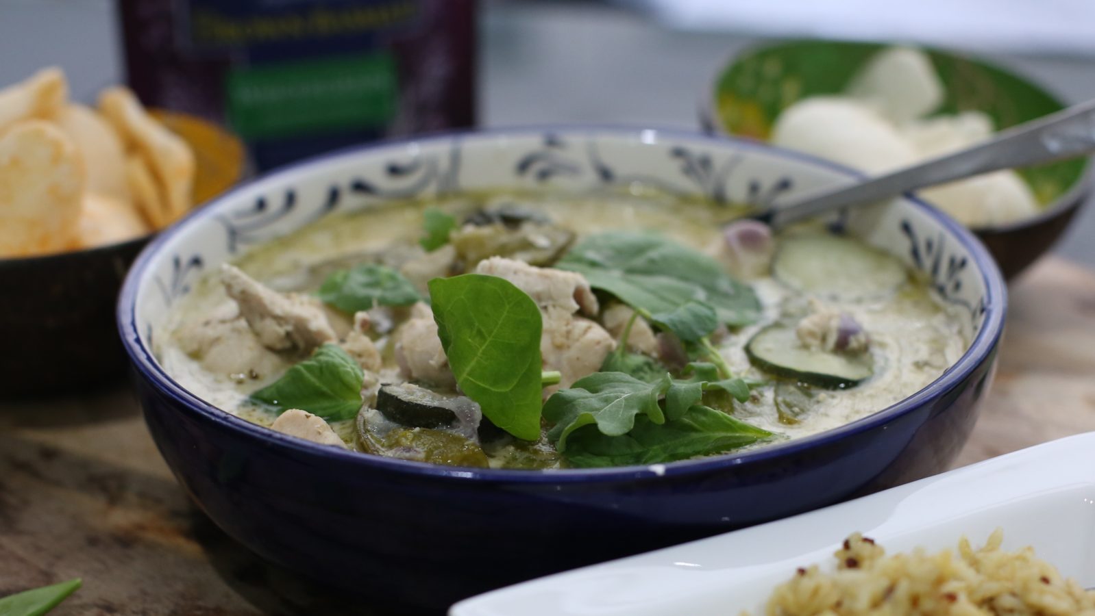 Super Greens Easy Thai Green Curry