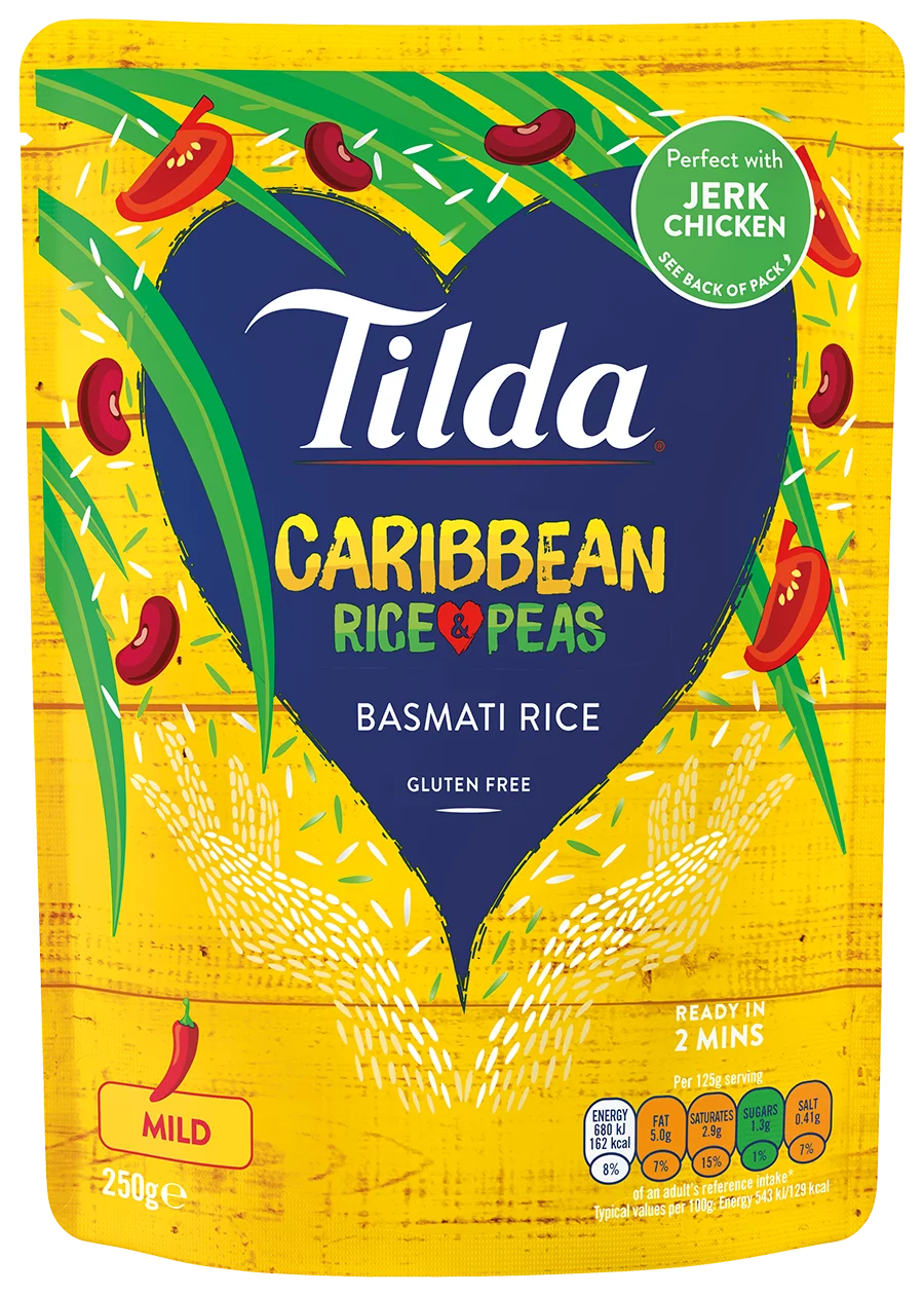 Caribbean Rice and Peas Basmati Rice 250g