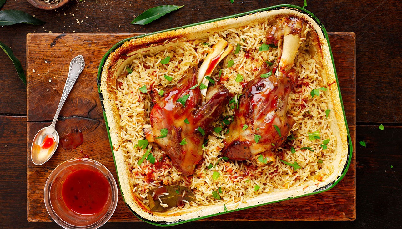 Braised Lamb Shanks