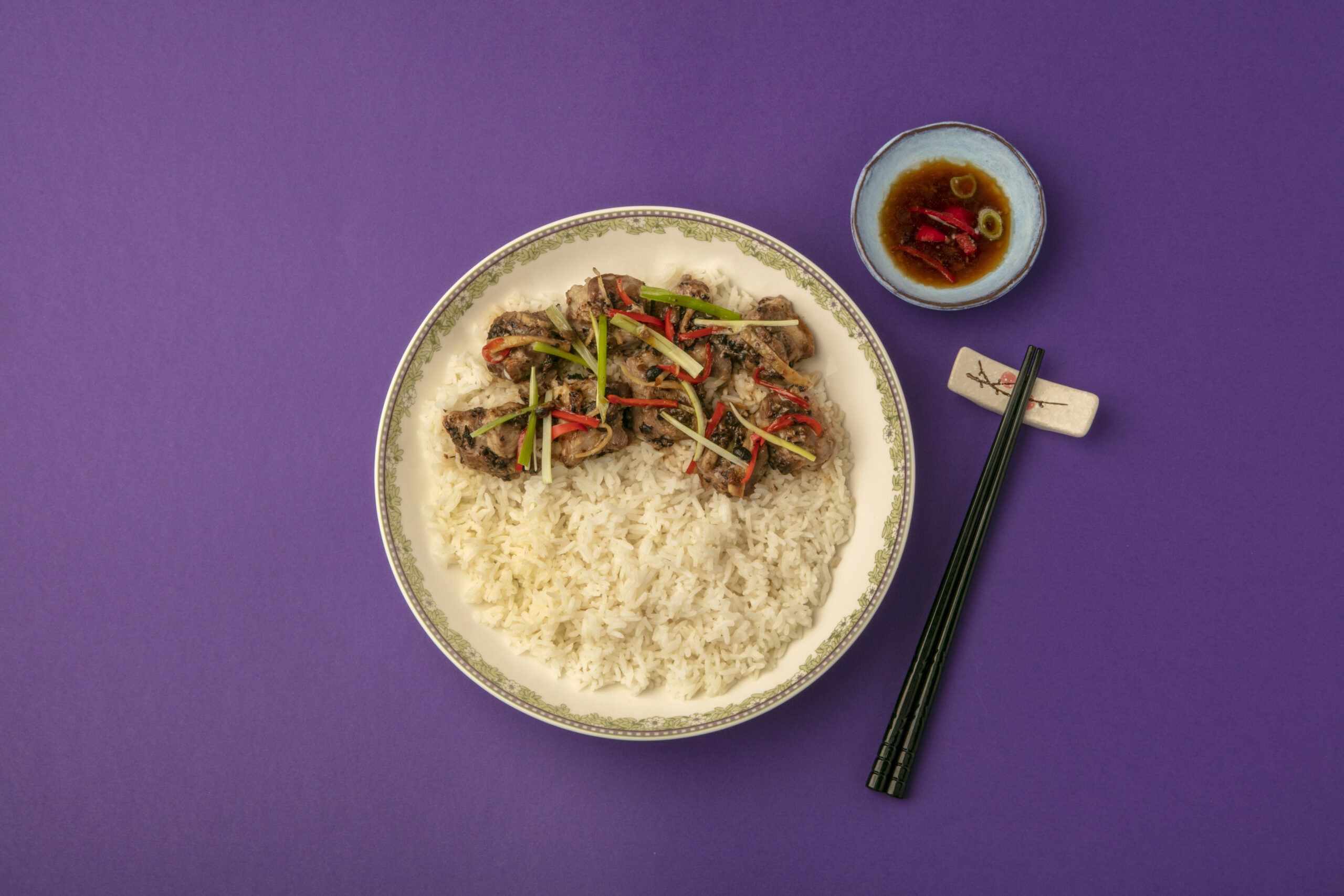 Spare Rib Steam Rice