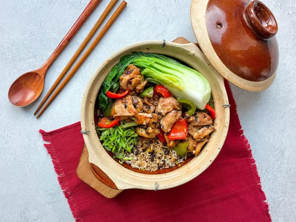 One-pot Black Bean Chicken Rice