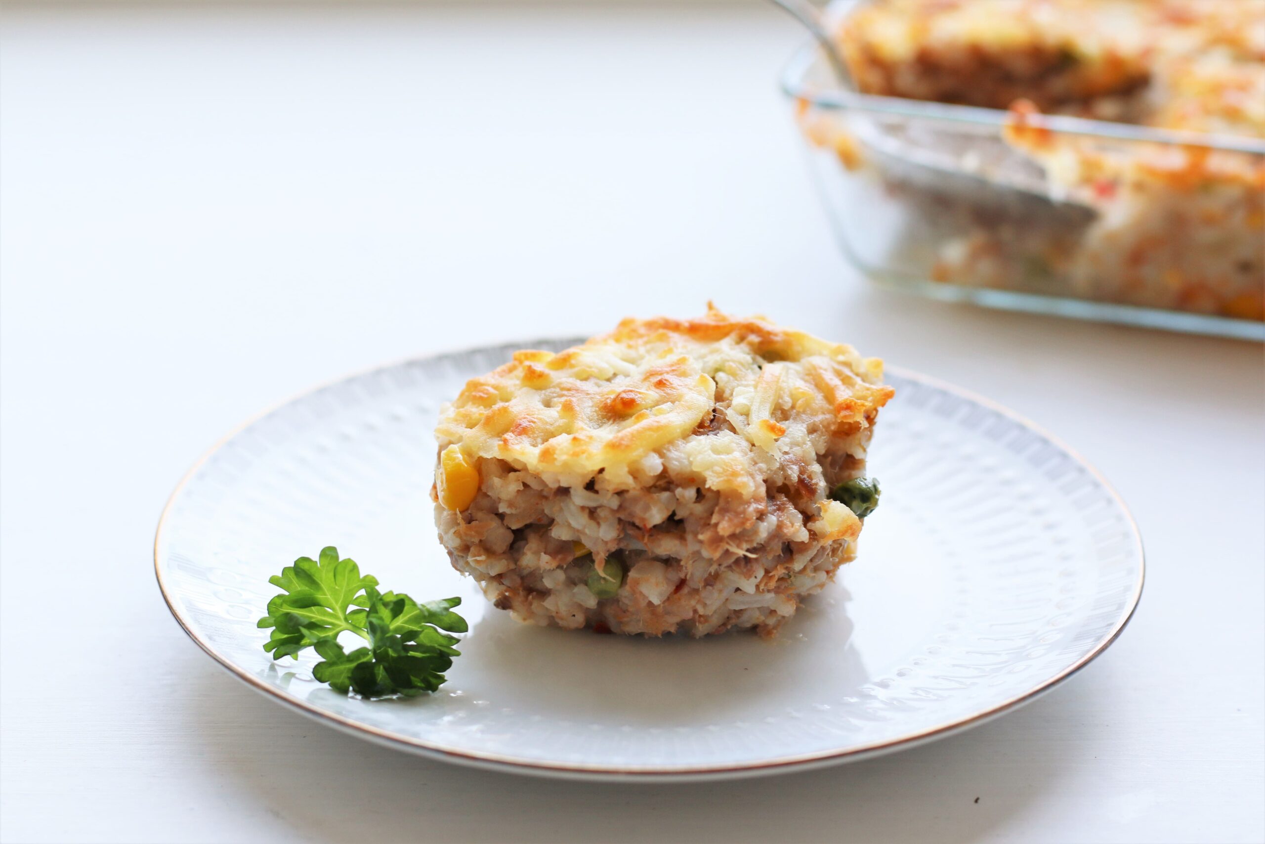Mediterranean Tuna and Rice Fritatta Pie