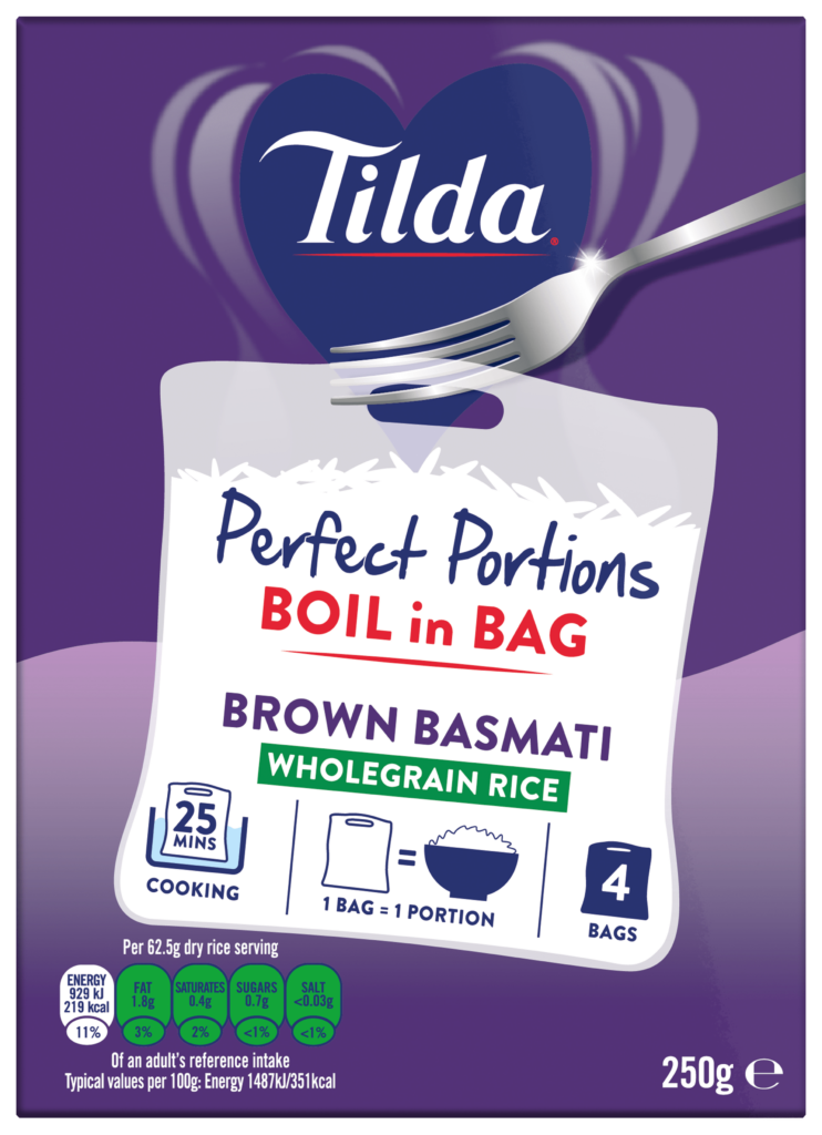 Boil In Bag Brown Basmati Rice 250g