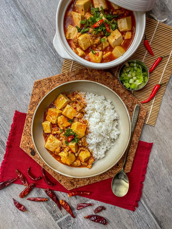 Mapo Tofu with Tilda Long Grain Rice Recipe | Tilda